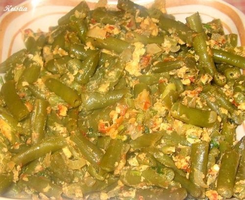 Зеленая фасоль Таджикские лепешки от Махи , рецепт здесь