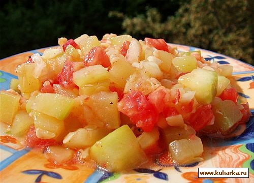 А у меня сегодня щи , курица, тушенная с картошкой, от Kolibri , кабачковая икра на скорую руку от... - 3