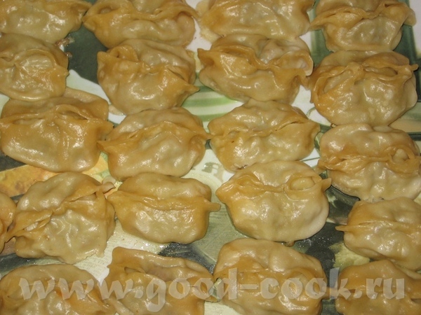 Продолжаем узбекские мотивы, это уже следующая пятница: Манты с мясом Ханум с картошкой - 2