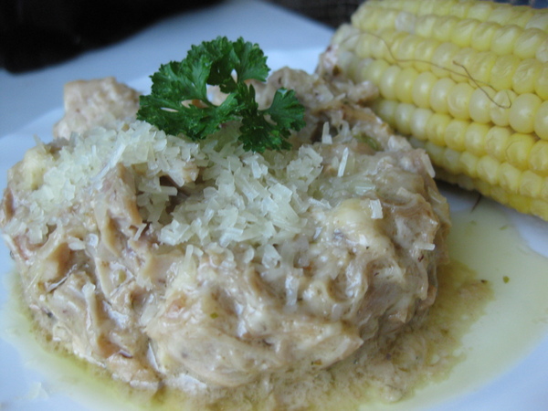 Нежная сырная курочка