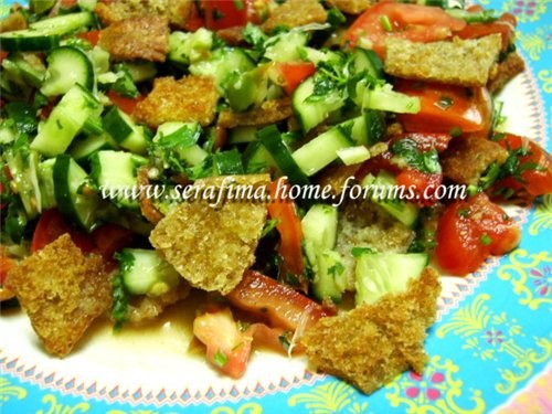 Это очень простой и в то же время очень вкусный салат