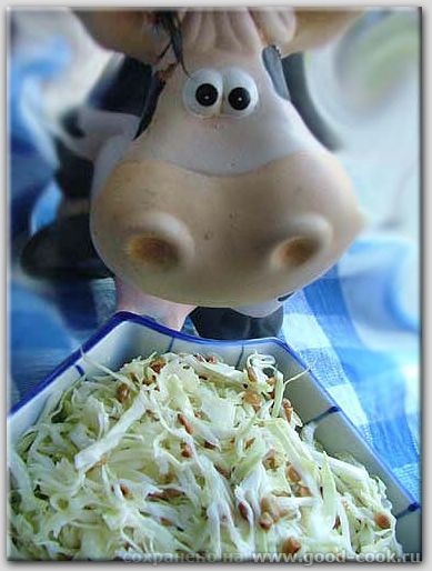 салат из капусты