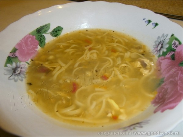Куриная лапша