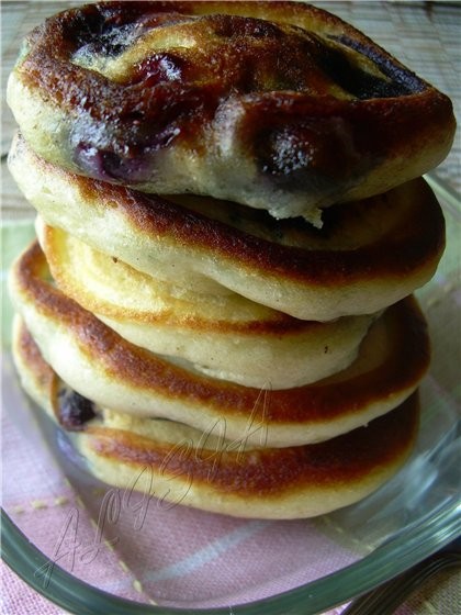 Рancakes с голубикой / bleuet Пицца за 30 минут//с козьим сыром и Проволонь с базиликом