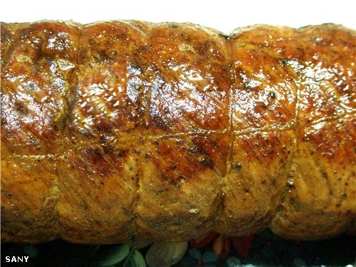 Девчата, сегодня сделала очень вкусный мясной рулет - 2