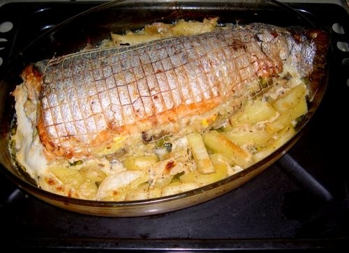 я лосось седня фаршировала