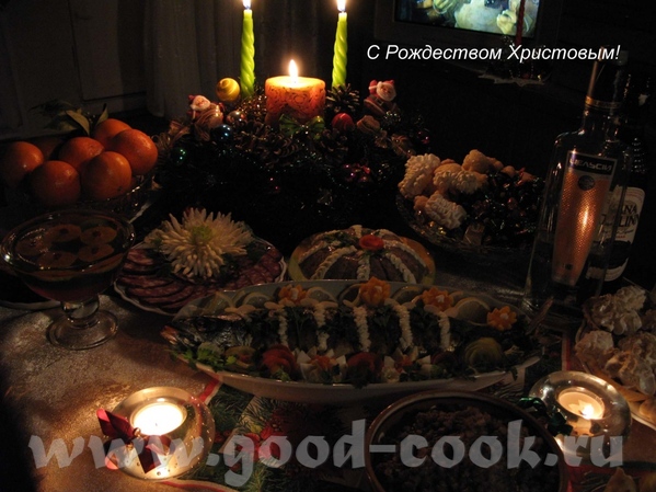 Это мой Новогодний и рождественский стол