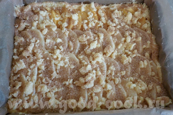 KUCHEN или Песочный пирог с разными начинками, лучше всего со сливами, у меня с яблоками - 2