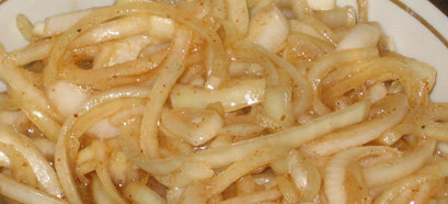 Капустный салат Маринованый лук - 2