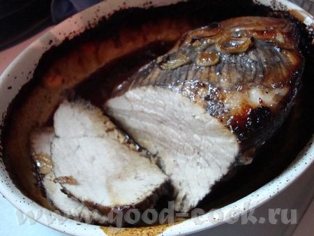 Немножко свининки в гранатовом соусе