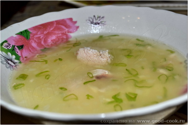 КУРИНЫЙ СУП С КАРТОФЕЛЕМ, СЕЛЬДЕРЕЕМ И КАБАЧКОМ
