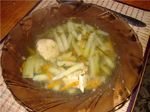 Супчик картофельный - очень вкусный