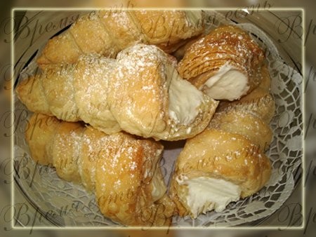 Настя, спекла я трубочки