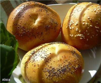 Булочки с чесноком и розмарином BAGELS (бублики) - 4