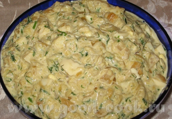 Салат из кабачков и сельдерея с жареным луком Кабачковый Салат - 2