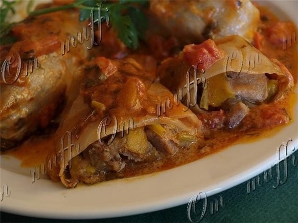 ГОЛУБЦЫ С РУБЛЕННЫМ МЯСОМ И ОВОЩАМИ - 2