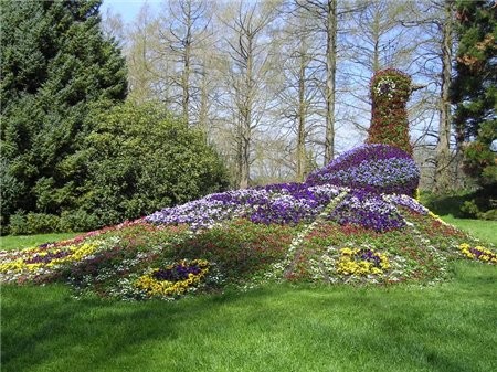 Островок MAINAU , расположен на (оз Боден), рядом с - остров маленький, всего 45 га - 2