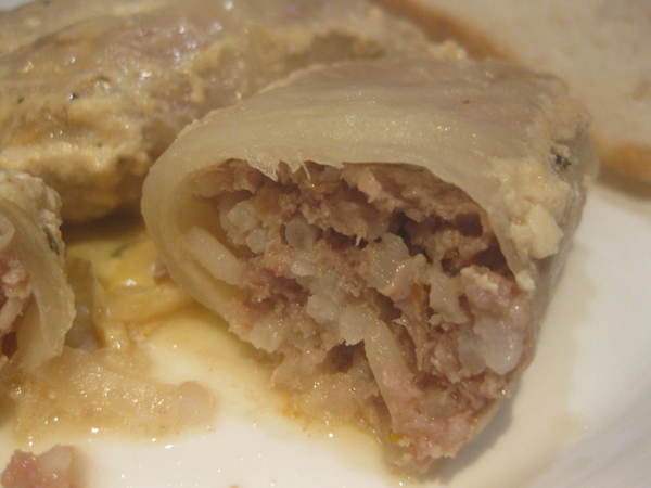 Голубцы с говядиной (пошагово)