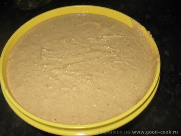 Вот, собственно, и все… Такая красотень и вкуснотень получилась…Мммм… Сюда можно добавить крупно измельченный арахис...