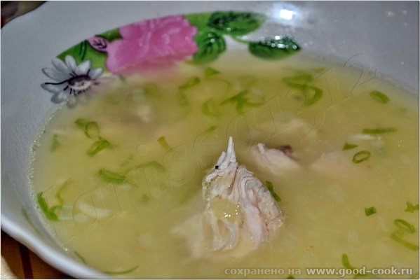 КУРИНЫЙ СУП С КАРТОФЕЛЕМ, СЕЛЬДЕРЕЕМ И КАБАЧКОМ