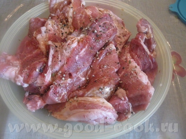 СВИНИНА ПОД СОУСОМ ИЗ КУРАГИ, БЕЛОГО СУХОГО ВИНА, МЕДА И АПЕЛЬСИНОВОГО СОКА Вкусное и полезное блюд... - 3