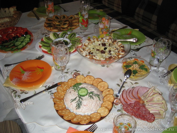 Деньрожденьевский стол