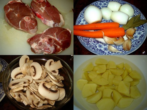 Estofado (тушеное мясо) Блюдо совсем не сложное, чтобы его пошагово показывать, но у меня было своб...