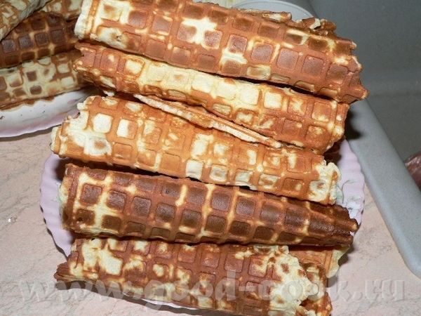 Угощайтесь поскорее, вафли со вкусом детства