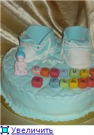 торт Скуби-Ду торт голубые кроссовочки с малышом торт поляна лилий - 5