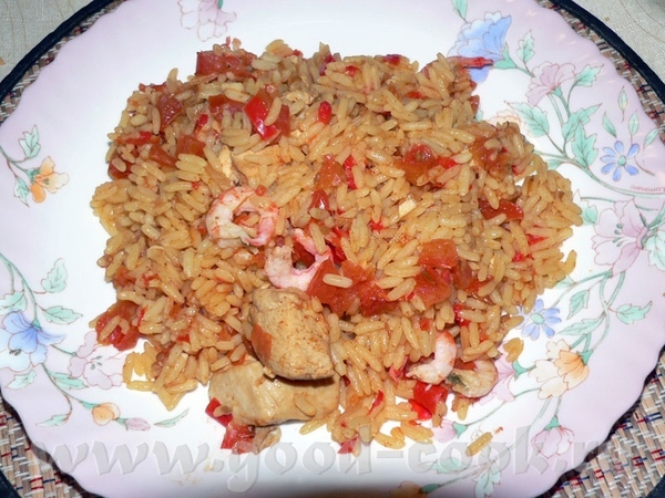 Вновь моя коронная паэлья
