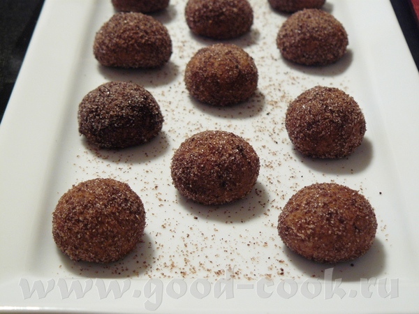 Шоколадные шарики - Schokobдlchen 50 г шоколада(Kuvertьre), я - шок