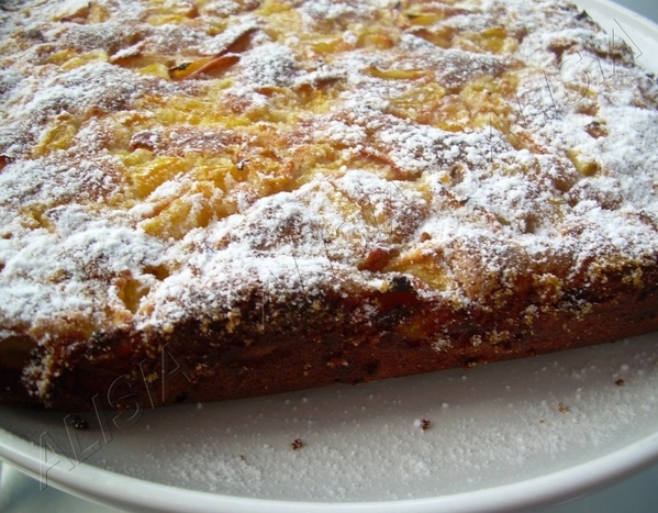 ПЕРСИКОВАЯ ШАРЛОТКА