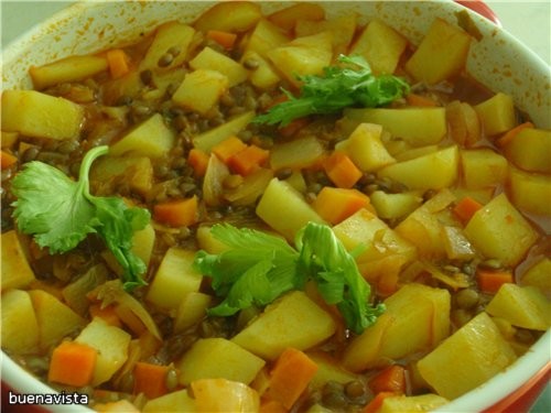 Картофельный гуляш