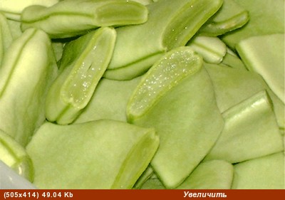 Настя, фуль вот так выглядит - длинные, широкие и "мясистые" стручки бобов , Машунь, спасибо, что п... - 2