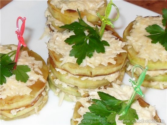 Кабачковые башенки от Салат овощной с брынзой Щи