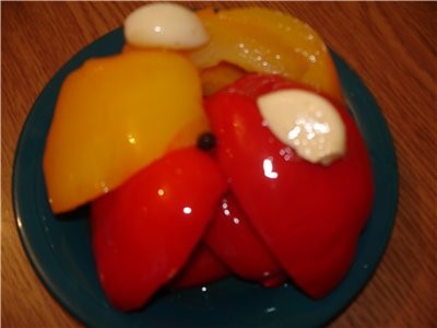 Вареники с картошкой (паровые) консервированый перчик На литровую банку - на дно положить 5 зуб - 2
