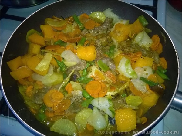 ГОВЯДИНА, ТУШЁНАЯ С ОВОЩАМИ