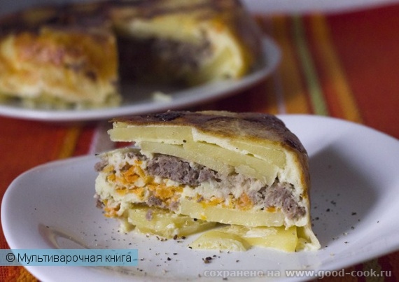запеканку из картошки с фаршем