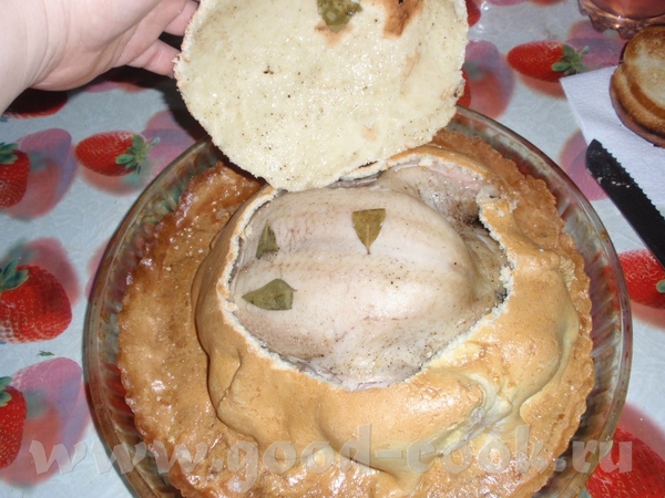 Курица в соленом тесте Взять: курица – 1 шт - 2