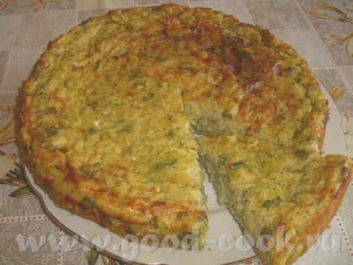 Картофельный пирог с пряной зеленью Рецепт: сливок у меня не было,заменила молоком,с разведёнными с...