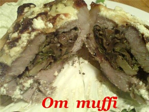 МЯСНОЙ КАРМАШЕК Взять кусочки свинины или телятины, можно и индюшку или курицу, толщеной 1,5-2см - 3