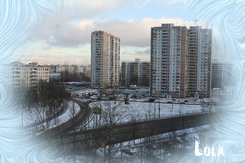Вот и нас порадовала погода снегом это вчера а это сегодня - 2