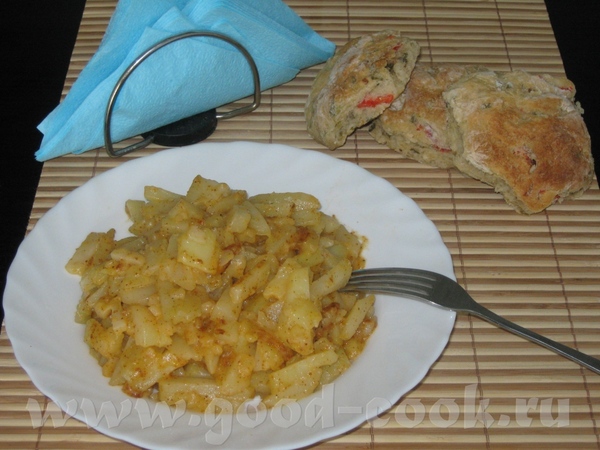 Картофель с аджикой Состав: Картофель, Растительное масло, Аджика, 3 ст