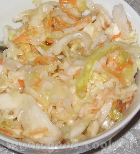 Обычный пятничный ужин (без всяких изысков) Морковча от Хумус покупной Соленая капуста из магазина... - 3
