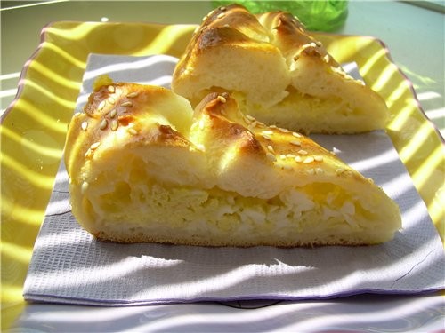 Пирог с Брынзой и Яйцом - 2