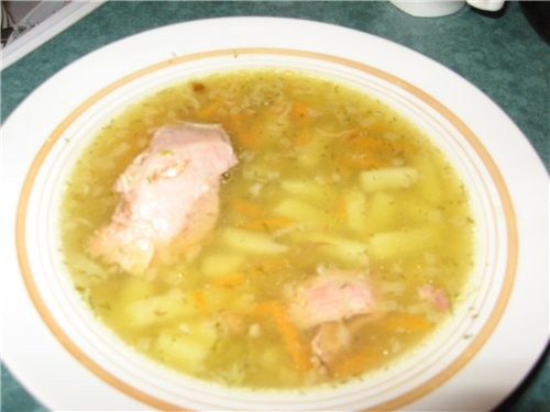 У меня гороховый суп с копченым привкусом (от "Жидкого дыма") Просто пока я купила горох, забыла пр...