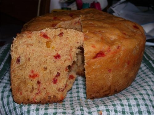 Только что вынула кулич из мультиварки, рецепт простой-классический, немного облегченный Мука 400 г...