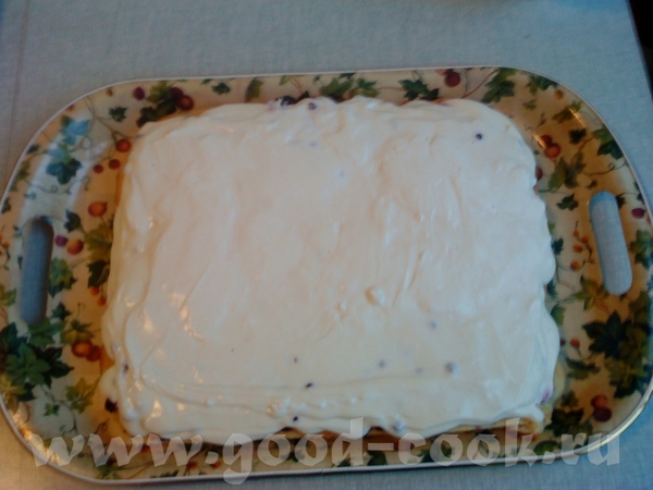 Пирог с брусникой