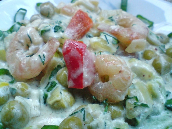 Сегодня делала по рецепту Наташи - очень вкусный салат