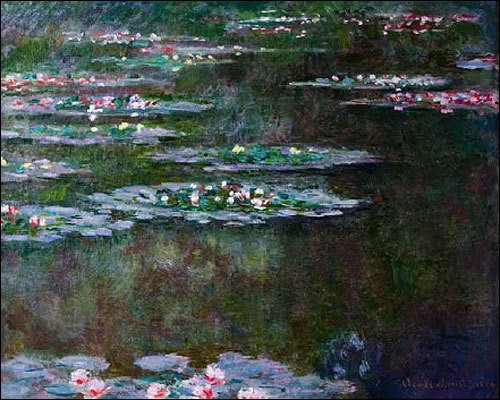 Слушайте, а эту я как раз в музее и видела ) Клод Моне «Водяные лилии» это которая 8 место по цене...